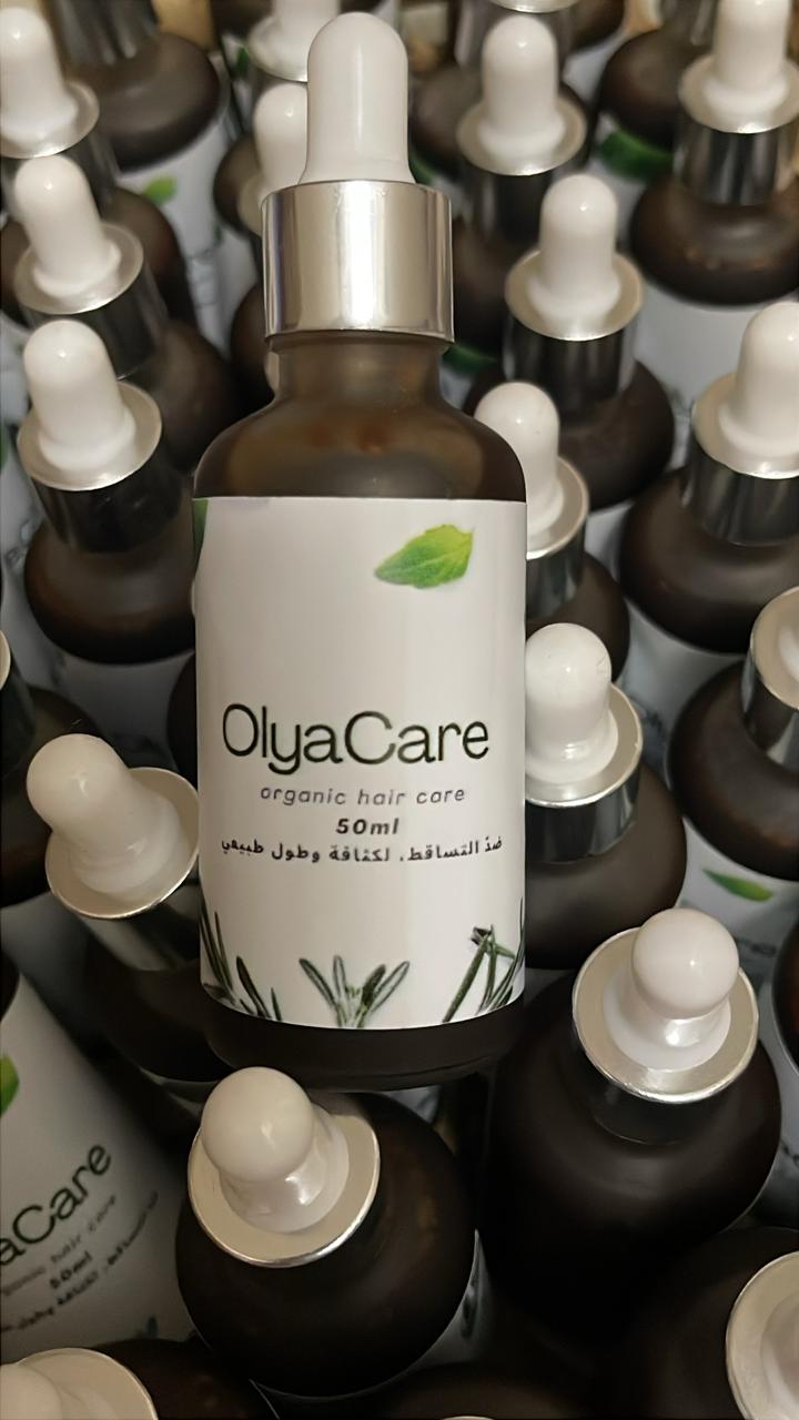OlyaCare Huile Capillaire Bio 50ml – Soin Naturel Contre la Chute de Cheveux, Stimule la Repousse, Renforce & Hydrate – Huile Végétale Nourrissante avec Goutte à Goutte – Pour Femmes & Hommes